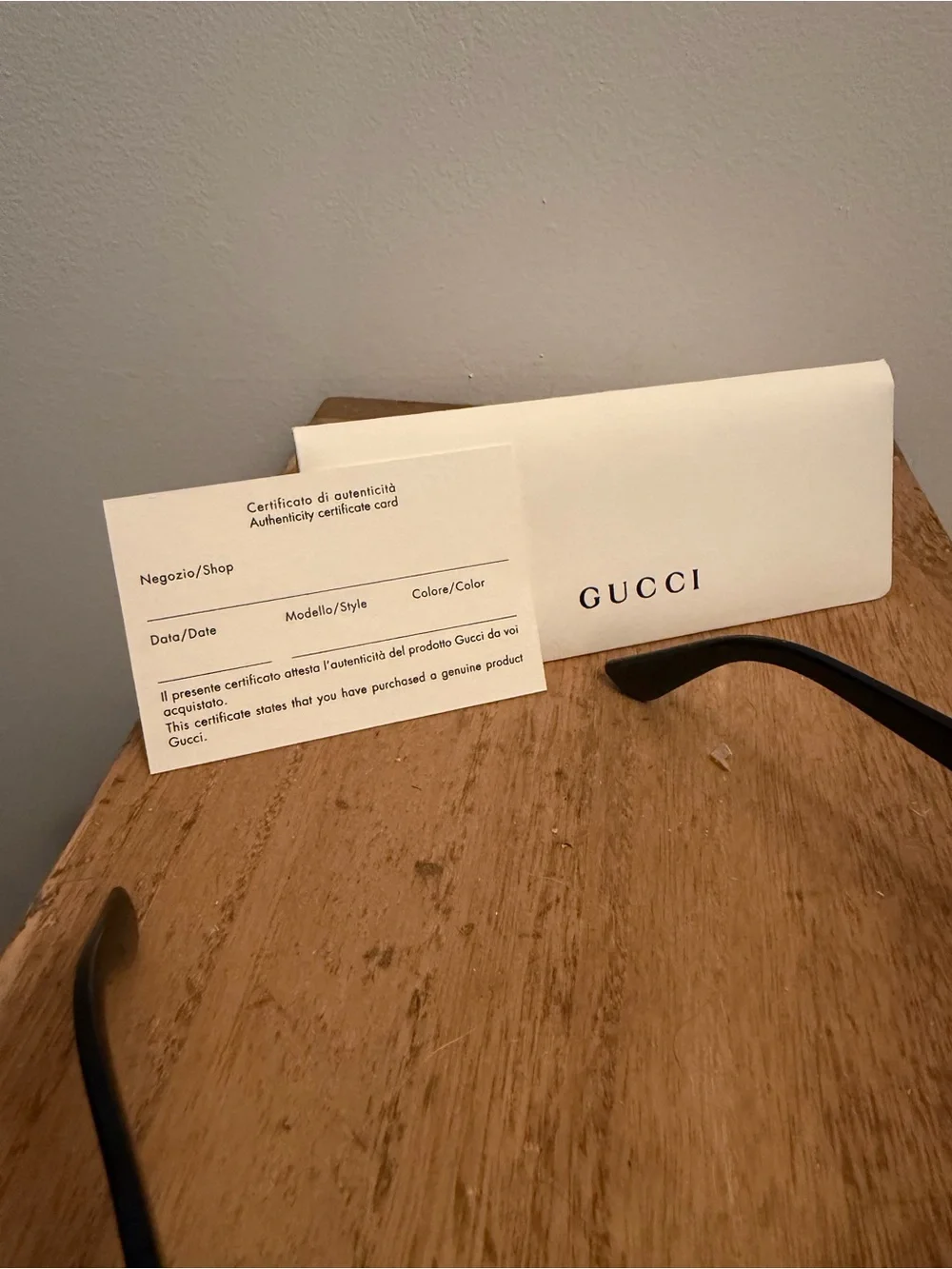 Gucci elegant oversized